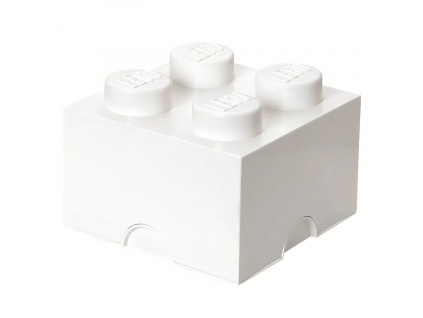 Bílý úložný box LEGO® Smart 25 x 25 cm