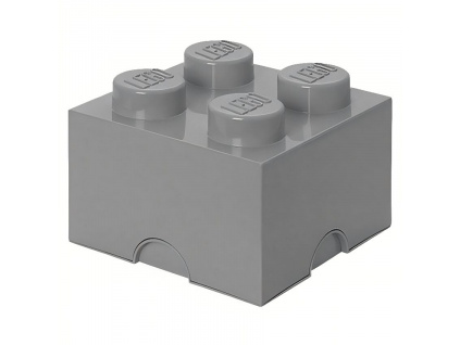 Šedý úložný box LEGO® Smart 25 x 25 cm