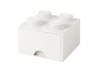 Bílý úložný box LEGO® Storage 25 x 25 cm