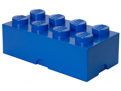 Tmavě modrý úložný box LEGO® Smart 25 x 50 cm