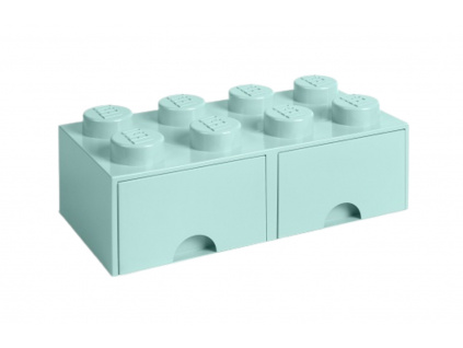 Tyrkysový úložný box LEGO® Storage 25 x 50 cmTyrkysový úložný box LEGO® Storage 25 x 50 cm