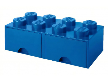 Modrý úložný box LEGO® Storage 25 x 50 cm