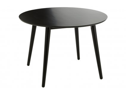 Černý dřevěný jídelní stůl J-line Vence 106 cm