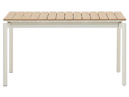 Rozkládací zahradní jídelní stůl z polywoodu Kave Home Canyelles 140/200 x 90 cm