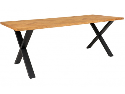Dubový jídelní stůl Bordeo 200 x 95 cm