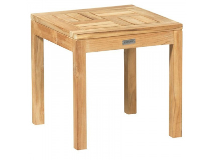 Teakový zahradní stolek Jaite 45 x 45 cm