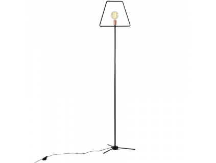 Černá kovová stojací lampa Jolita848x848