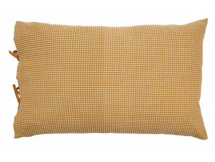 Žlutý polštář pro domácí mazlíčky Kave Home Trufa 40 x 60 cm