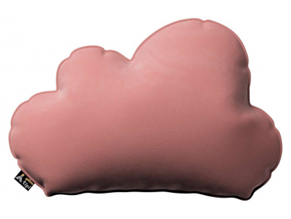 Korálově červený polštář ve tvaru mráčku Soft Cloud 55 cm