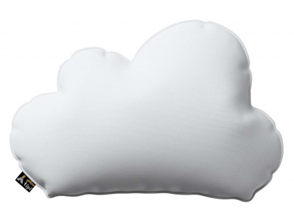 Bílý polštář ve tvaru mráčku Soft Cloud 55 cm