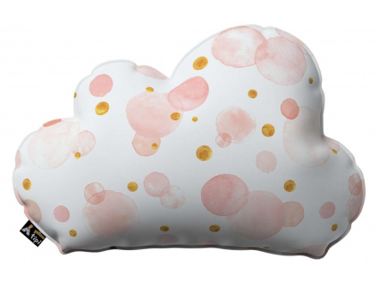 Barevný polštář ve tvaru mráčku Soft Cloud 55 cm