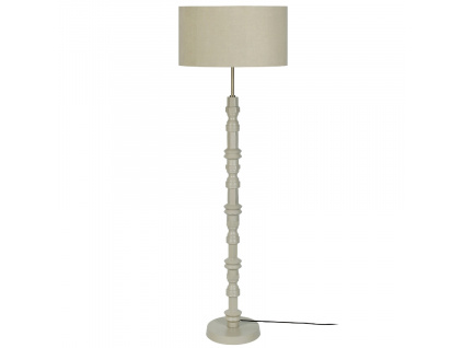 Béžová stojací lampa ZUIVER TOTEM 148 cm