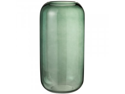 Zelená skleněná váza J-line Cylin 49,5 cm