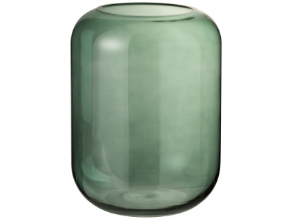 Zelená skleněná váza J-line Cylin 29,5 cm