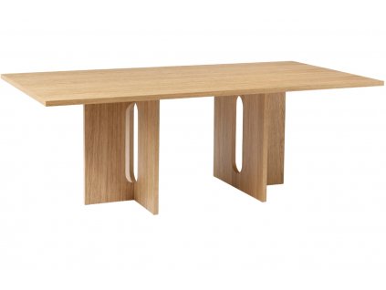 Dubový jídelní stůl AUDO ANDROGYNE 210 x 109 cm