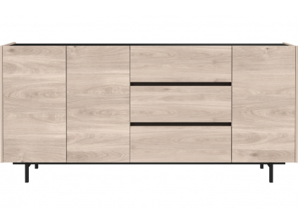 Komoda GEMA Centaurus 190 x 40 cm v dubovém dekoru