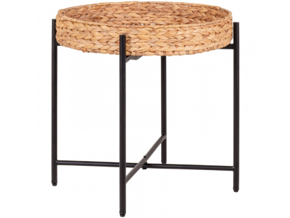 Odkládací stolek Issur 50 cm z přírodních vláken