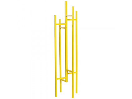 Žlutý dubový věšák Woodman Eigen 175 cm