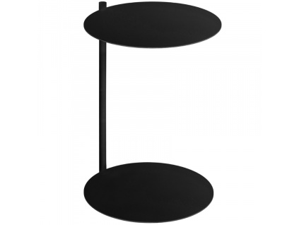 Černý kovový odkládací stolek Ande 40 cm