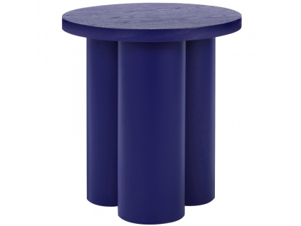 Modrá dřevěná stolička Oly 42,5 cm