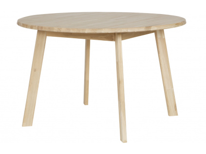 Dubový kulatý jídelní stůl Oakley 120 cm
