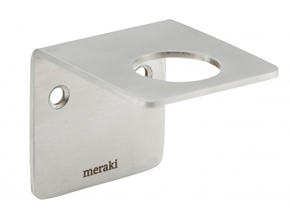 Stříbrný kovový nástěnný držák Meraki Supply 5,8 x 5,8 cm