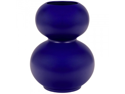 Modrá keramická váza Tuga 30 cm
