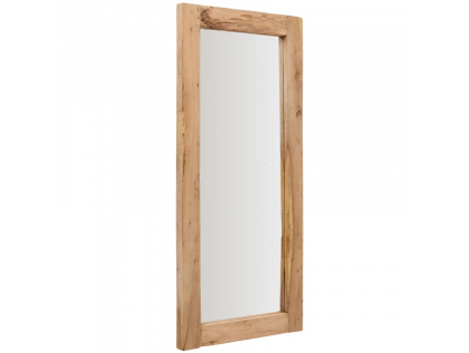 Dřevěné závěsné zrcadlo Kave Home Maden 180 x 80 cm