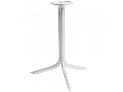 Bílá hliníková stolová podnož Break 72 cm