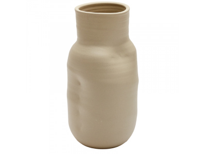 Béžová keramická váza Kave Home Macaire 34 cm