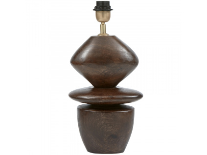 Ořechová podstava pro stolní lampu Venis