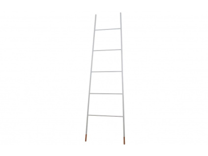 Bílý odkládací žebřík ZUIVER LADDER 175 cm