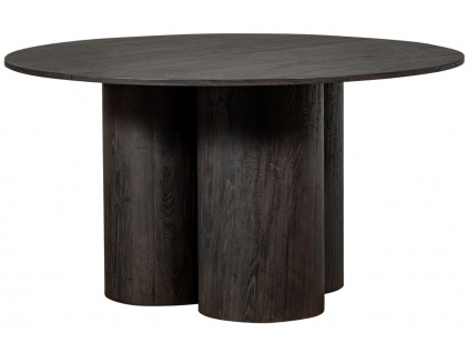Tmavě hnědý jídelní stůl Nooah 120 cm
