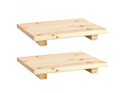 Set dvou dřevěných nočních stolků Karup Design Dock 34 x 45 cm