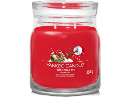 Střední vonná svíčka Yankee Candle Christmas Eve