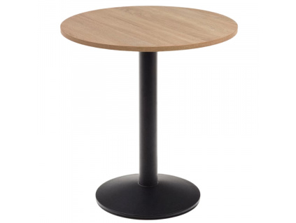 Přírodní bistro stolek Kave Home Esilda 70 cm