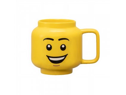Žlutý keramický hrnek LEGO® Šťastný chlapec