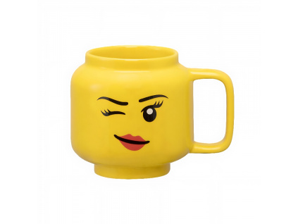 Žlutý keramický hrnek LEGO® Winky