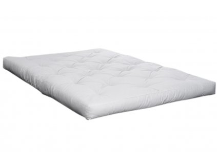 Měkká bílá futonová matrace Karup Design Triple Latex 90 x 200 cm, tl. 18 cm
