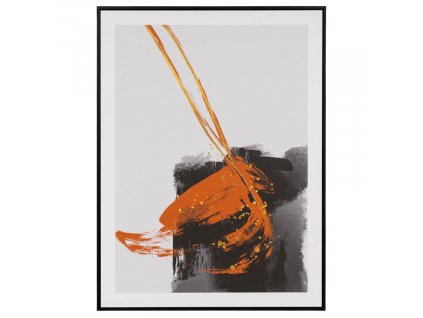 Abstraktní obraz Somcasa Orange 80 x 60 cm