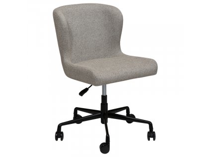 Hnědá bouclé kancelářská židle DAN-FORM Glam