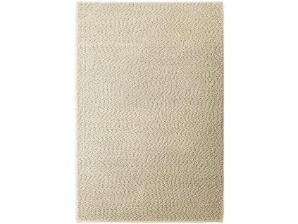Bílý vlněný koberec AUDO GRAVEL 170 x 240 cm