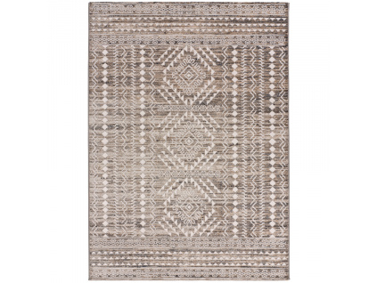 Hnědo-bílý koberec Universal Egypt 80 x 150 cm