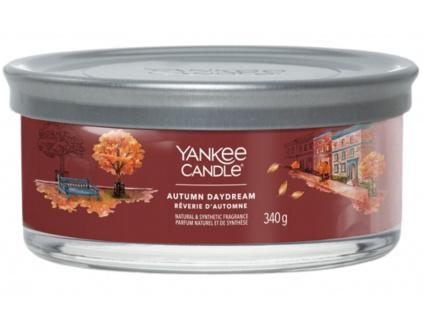 Vonná svíčka Yankee Candle Autumn Daydreaming 5 knotů