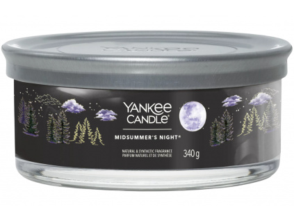 Vonná svíčka Yankee Candle Midsummer’s Night 5 knotů