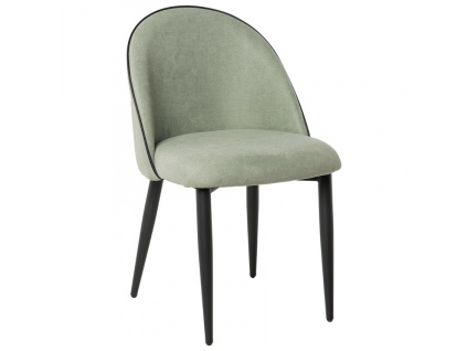 Zelená čalouněná jídelní židle Somcasa Sloane
