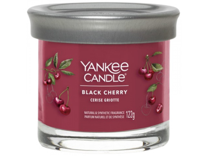 Malá vonná svíčka Yankee Candle Black Cherry Signature Tumbler