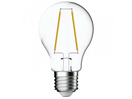 Transparentní LED žárovka A60 E27 4W