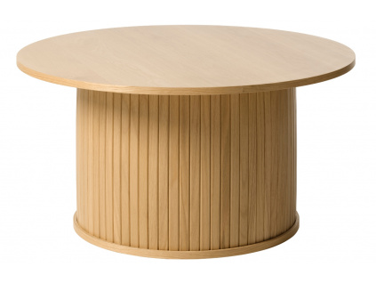 Dubový konferenční stolek Unique Furniture Nola 90 cm
