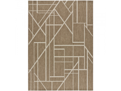 Hnědý koberec Universal April 80 x 150 cm